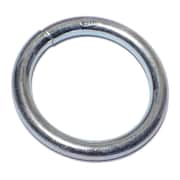 Midwest Fastener 1/4" x 1-1/2" Zinc Plated Steel Welded Rings 5PK 60228